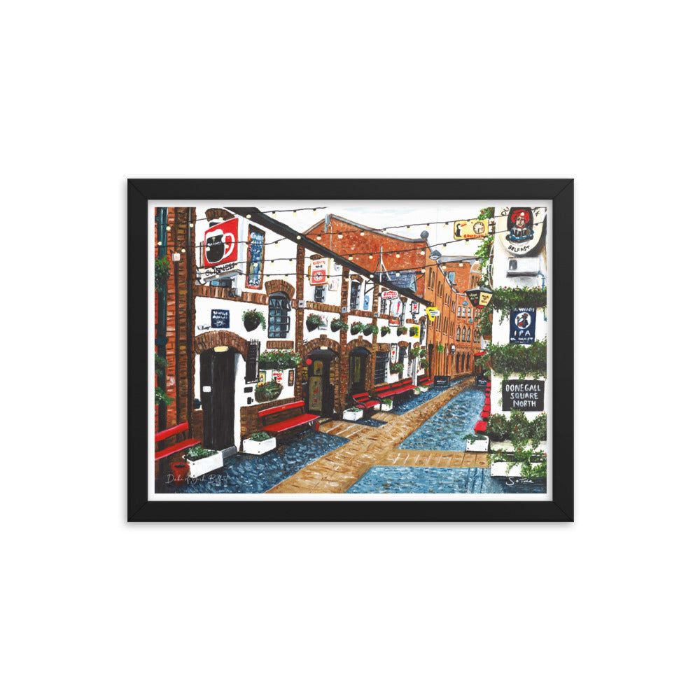 Duke of York Belfast Framed Art Print