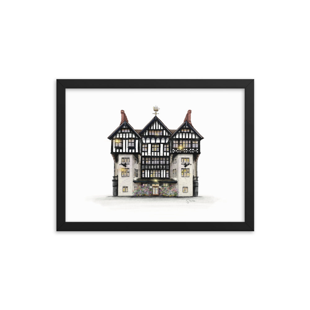 Liberty London Framed Art Print