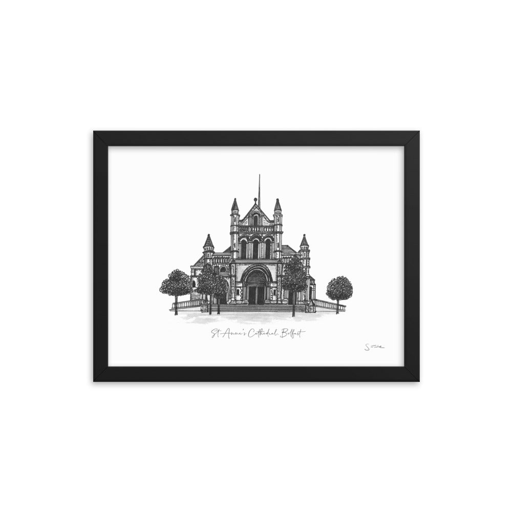 St Annes Cathedral Belfast Framed Art Print