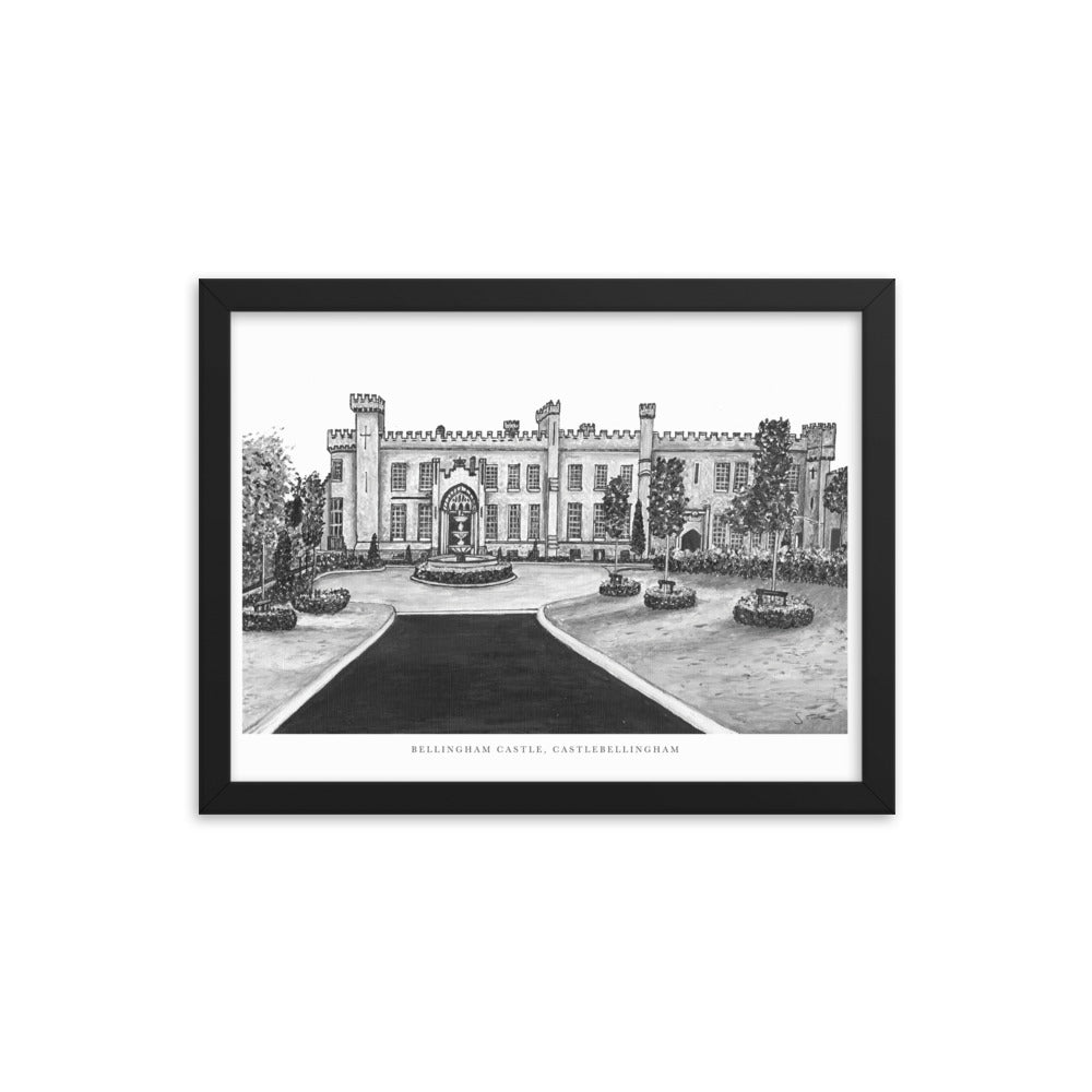 Bellingham Castle Framed Art Print