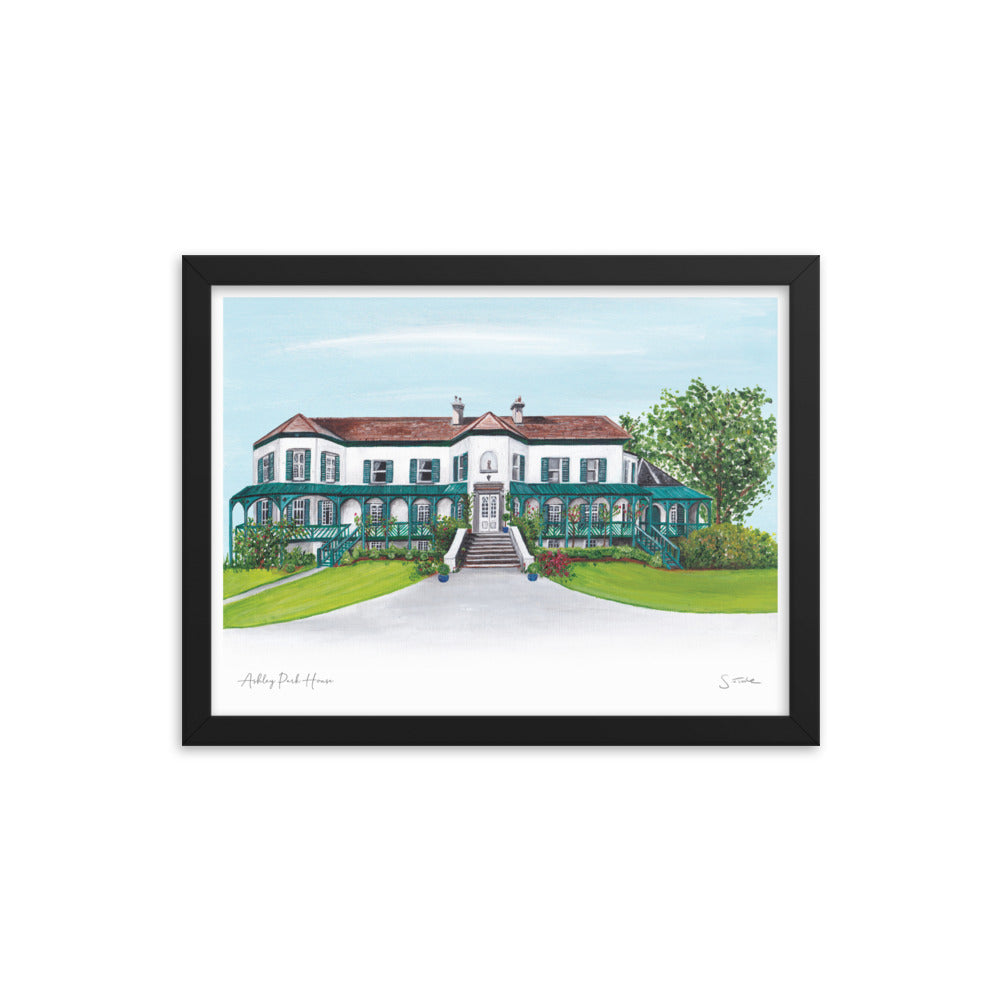 Ashley Park House Framed Art Print