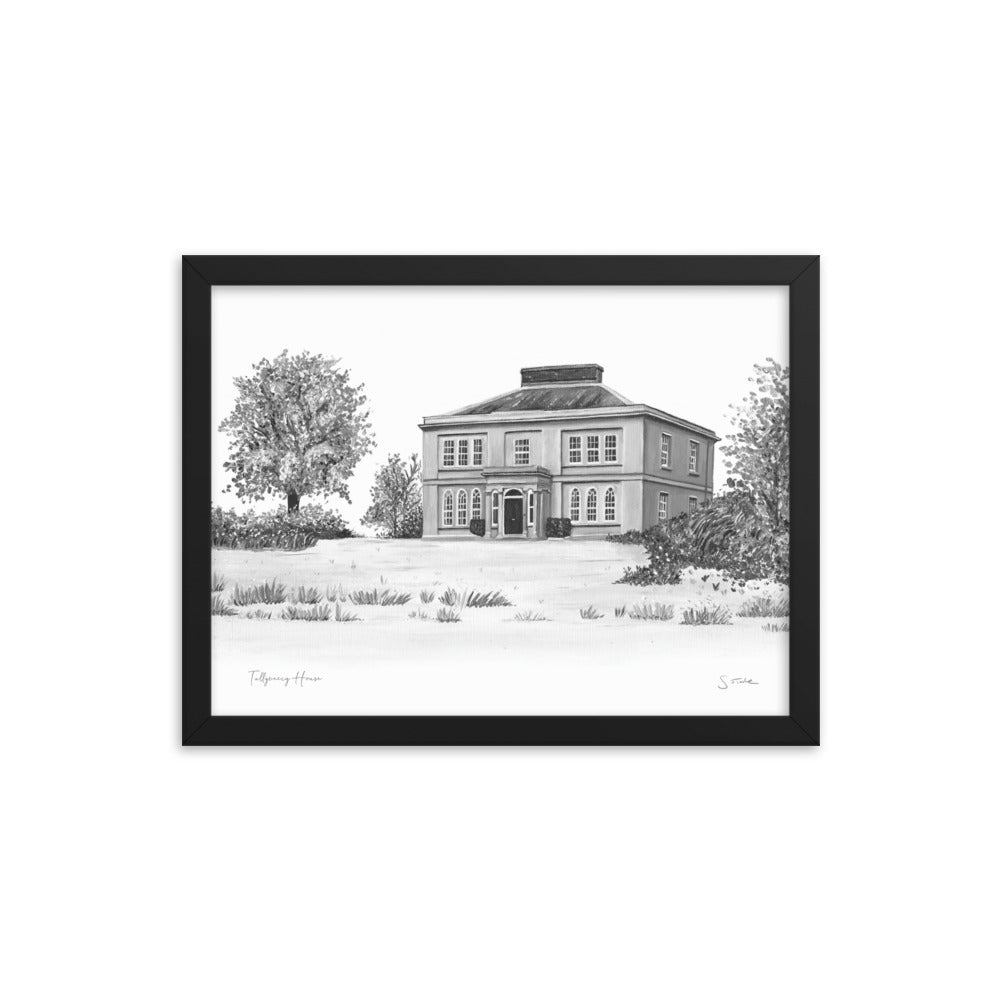 Tullyveery House Framed Art Print