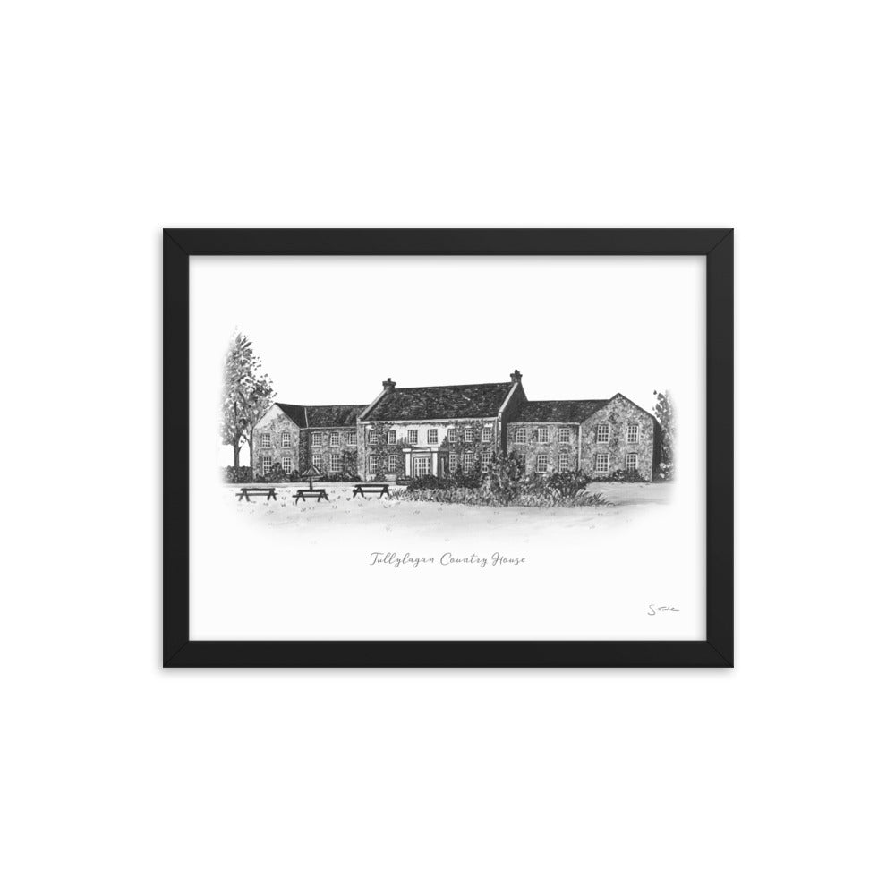 Tullylagan Country House Framed Art Print