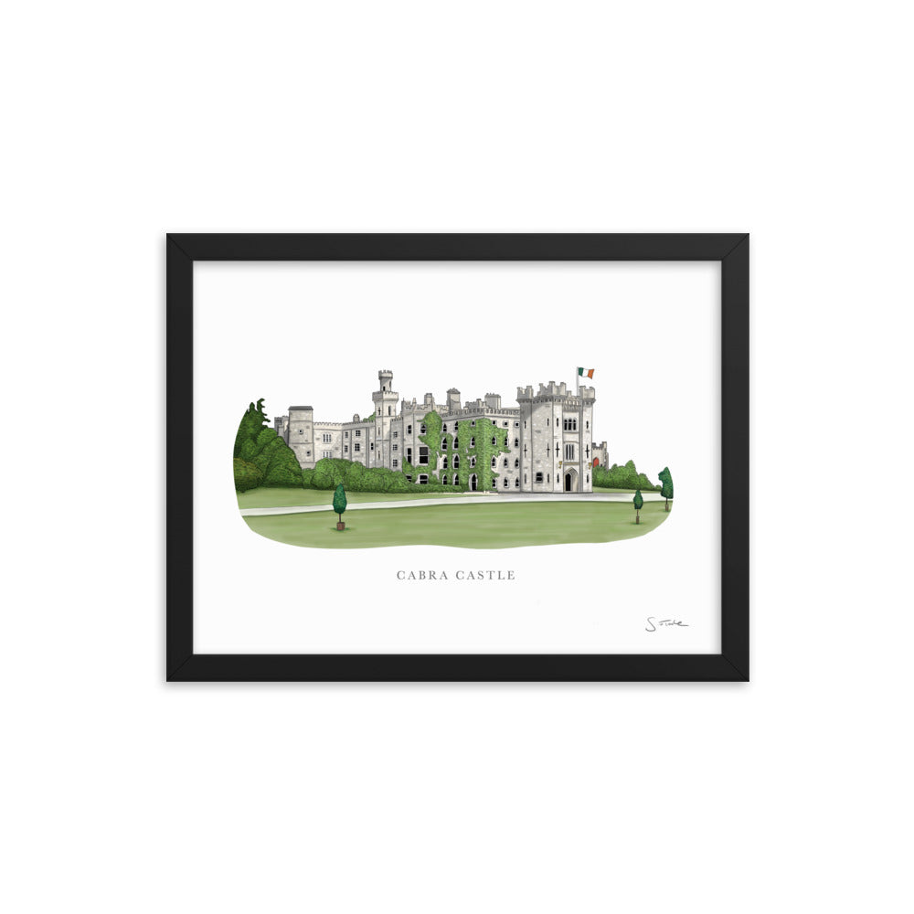 Cabra Castle Framed Art Print