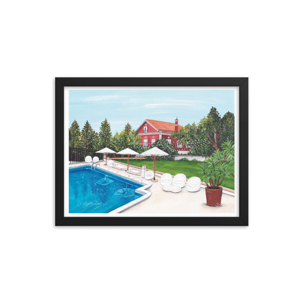 Os Agostos Portugal Framed Art Print