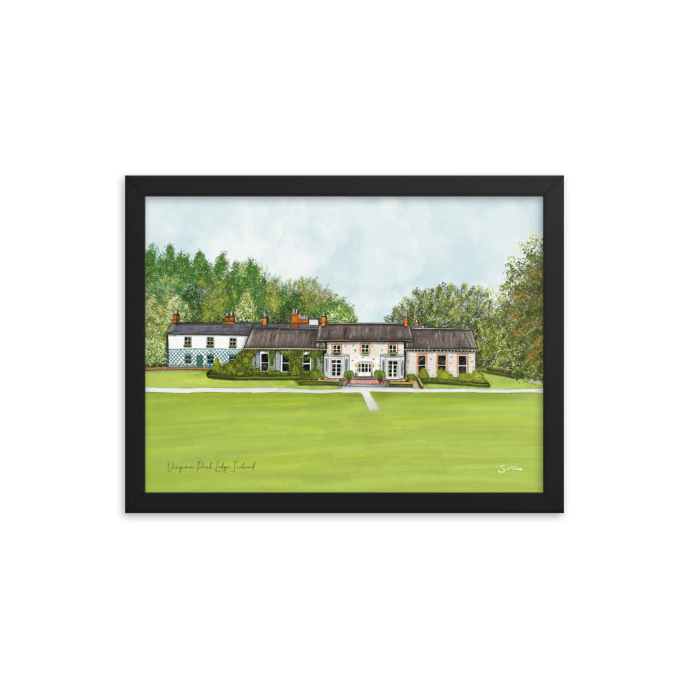 Virginia Park Lodge Framed Art Print