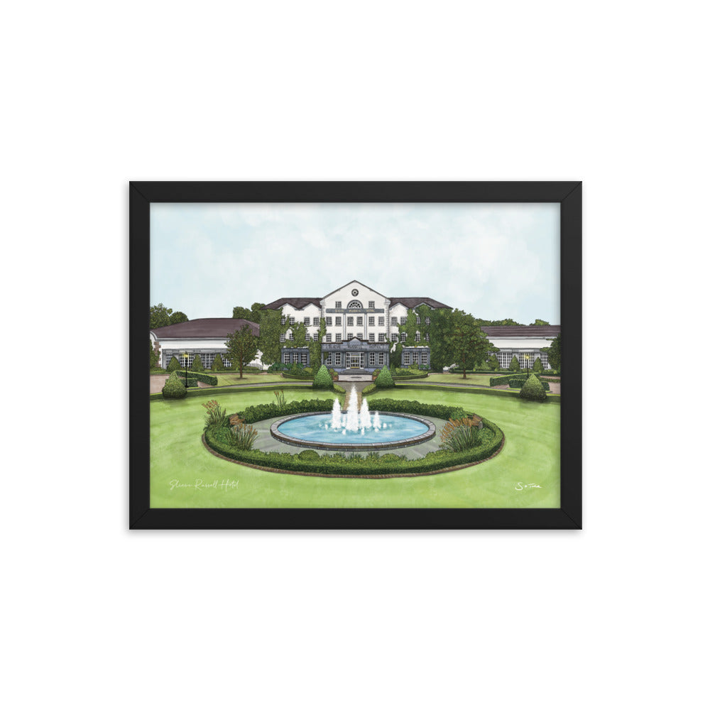 Slieve Russell Hotel Framed Art Print