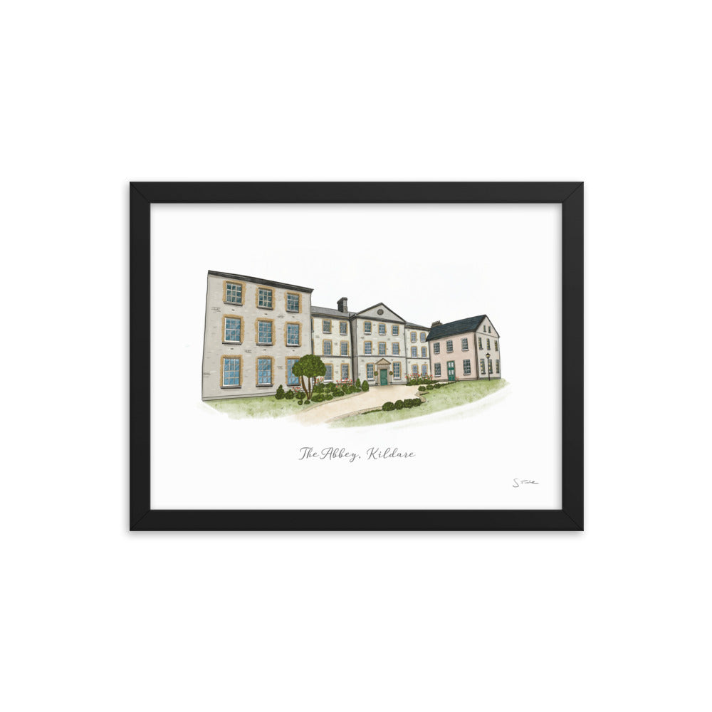 The Abbey Kildare Framed Art Print