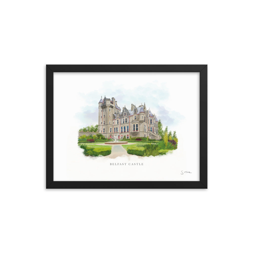 Belfast Castle Framed Art Print