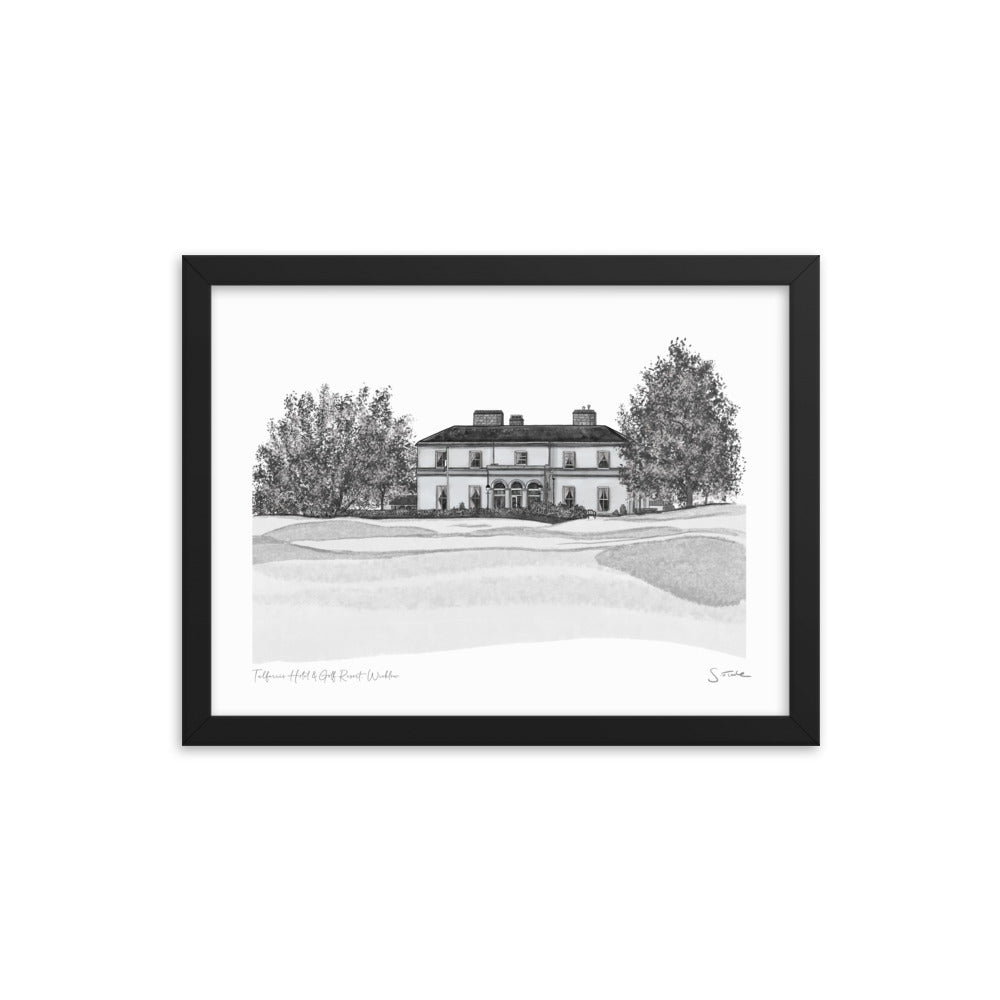 Tulfarris Hotel &amp; Golf Resort Framed Art Print