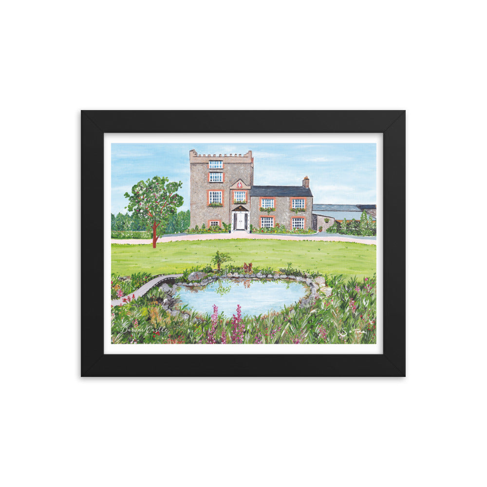 Darver Castle Framed Art Print