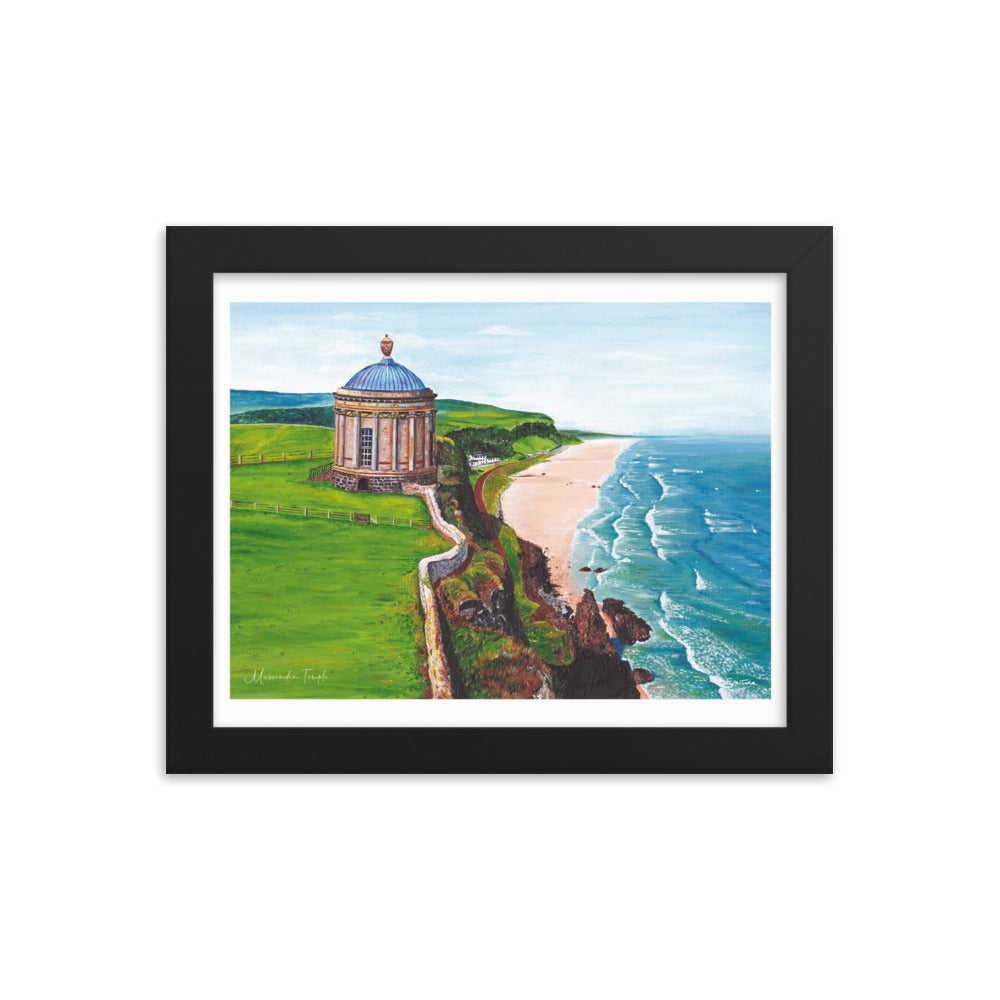 Mussenden Temple Framed Art Print