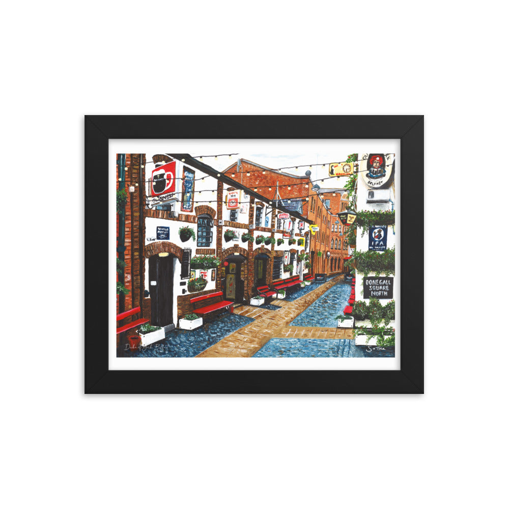 Duke of York Belfast Framed Art Print