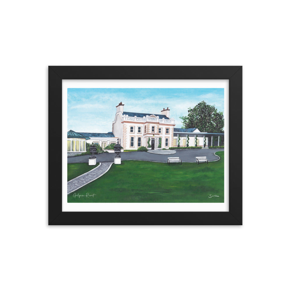 Galgorm Resort Framed Art Print