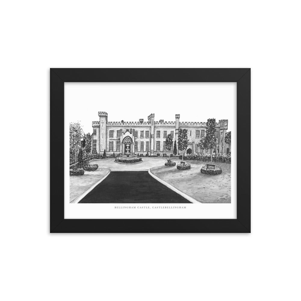 Bellingham Castle Framed Art Print