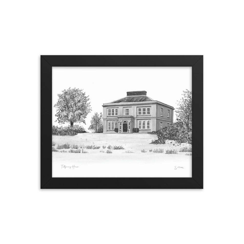 Tullyveery House Framed Art Print