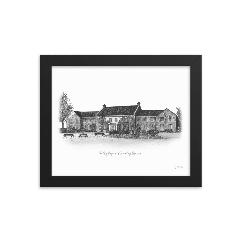 Tullylagan Country House Framed Art Print