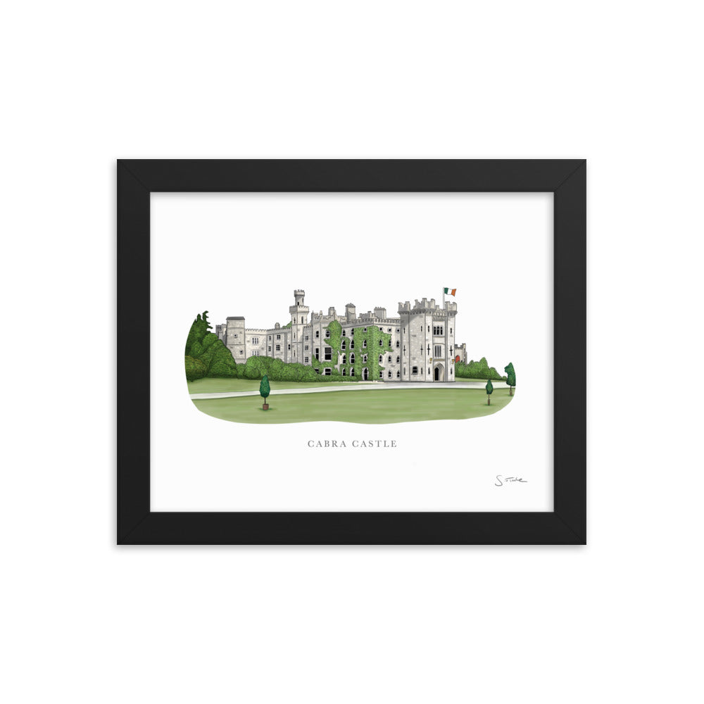 Cabra Castle Framed Art Print