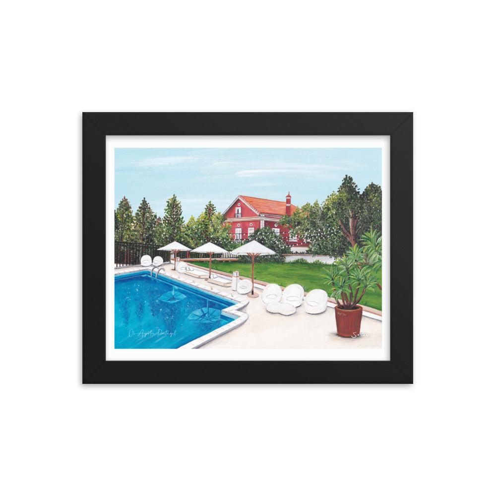 Os Agostos Portugal Framed Art Print