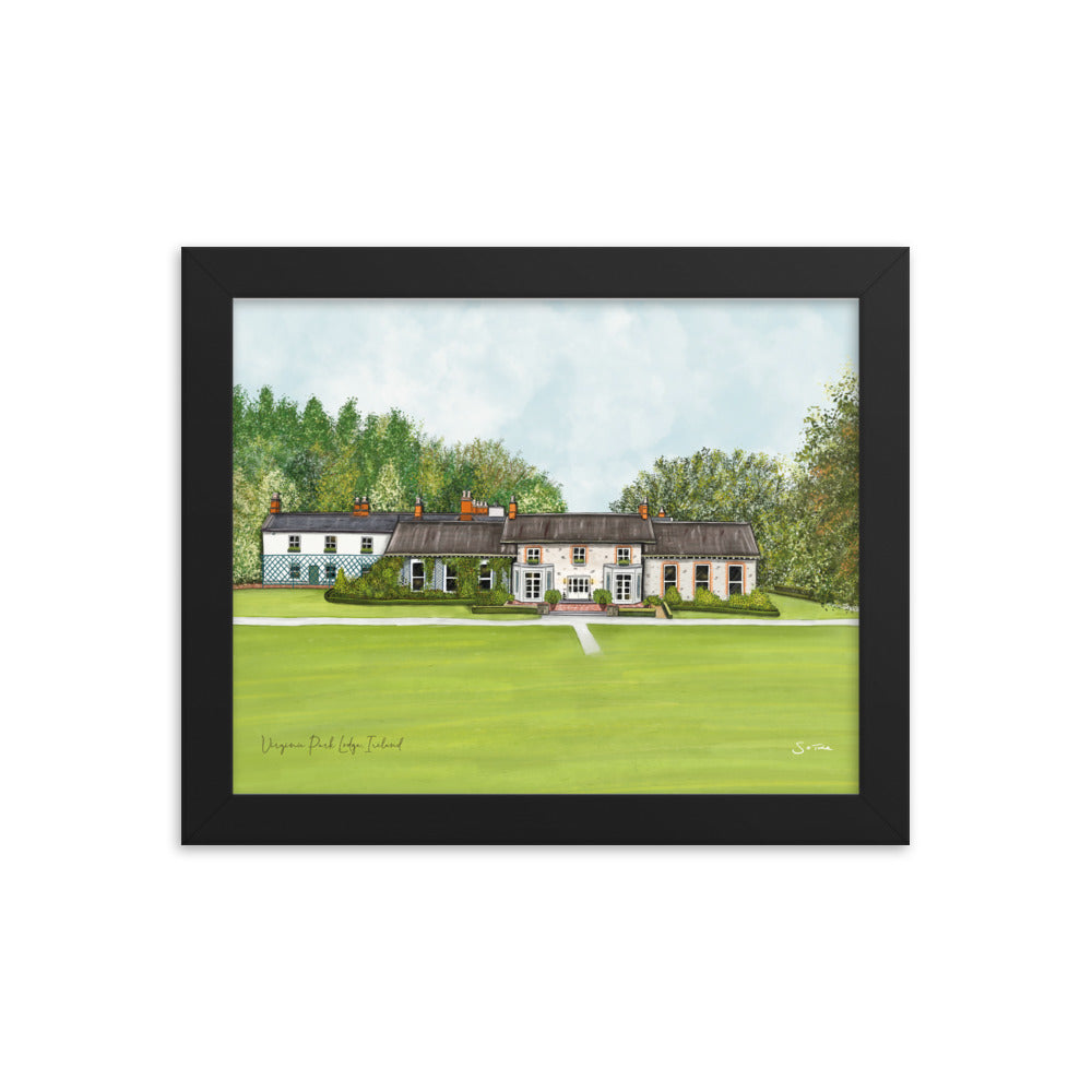 Virginia Park Lodge Framed Art Print