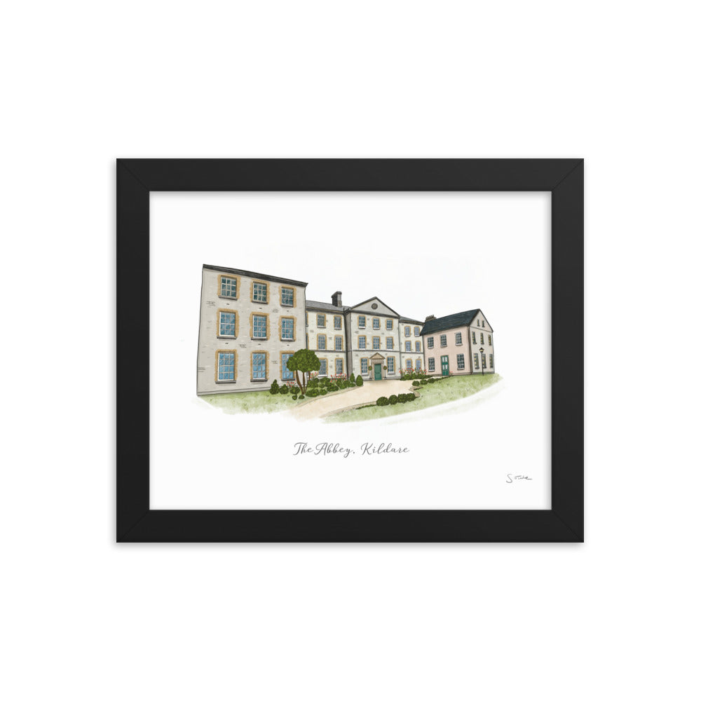 The Abbey Kildare Framed Art Print