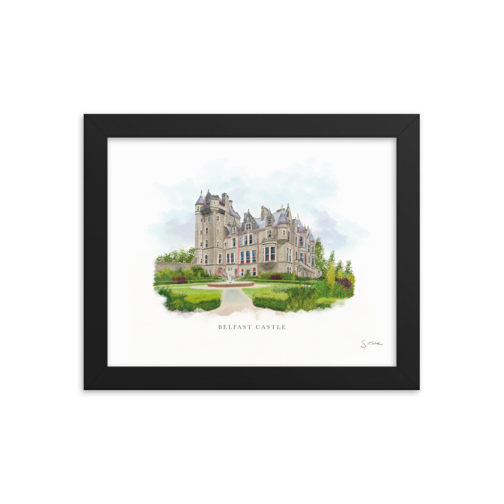 Belfast Castle Framed Art Print