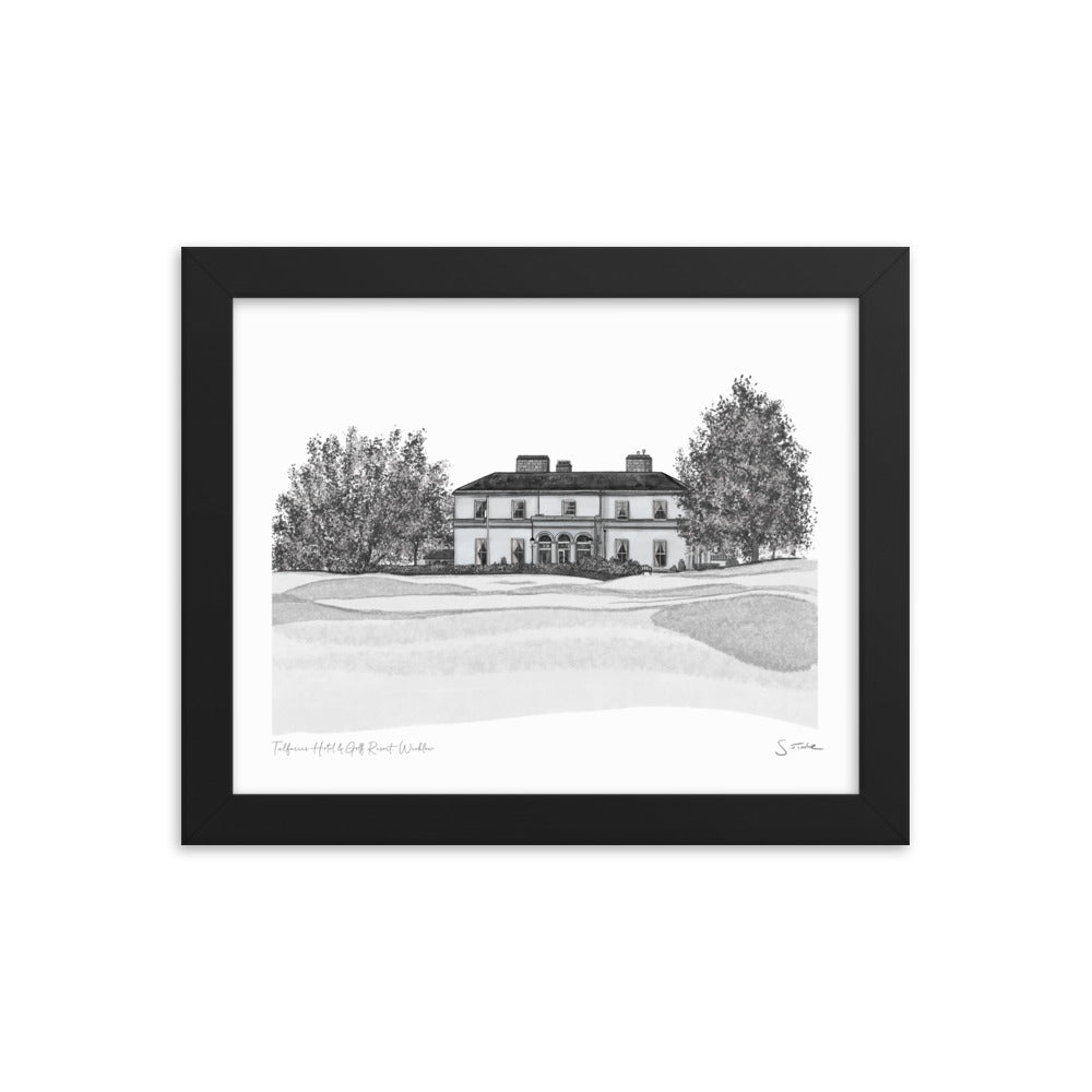 Tulfarris Hotel &amp; Golf Resort Framed Art Print