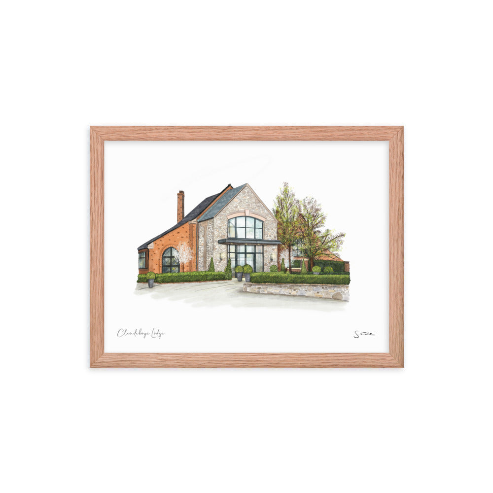 Clandeboye Lodge Hotel Framed Art Print