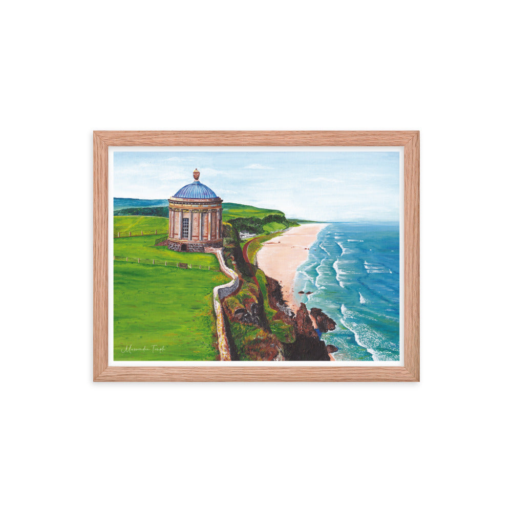 Mussenden Temple Framed Art Print