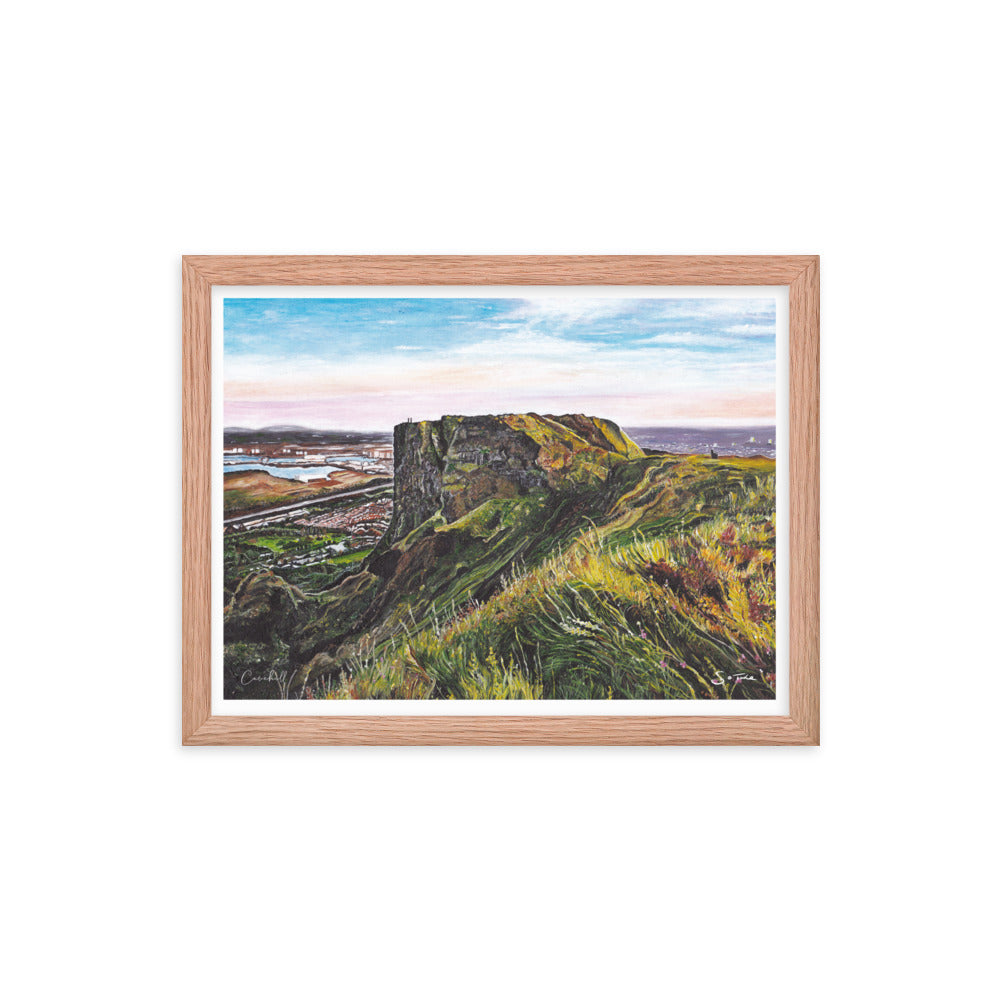 Cavehill Belfast Framed Art Print