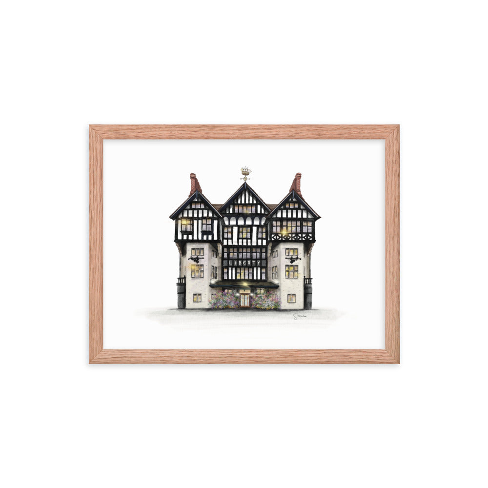 Liberty London Framed Art Print