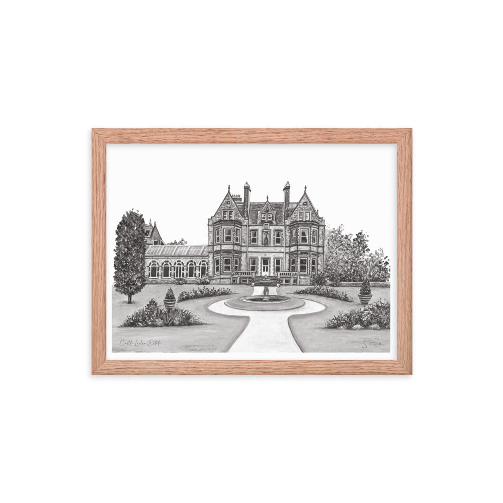 Castle Leslie Estate Framed Art Print