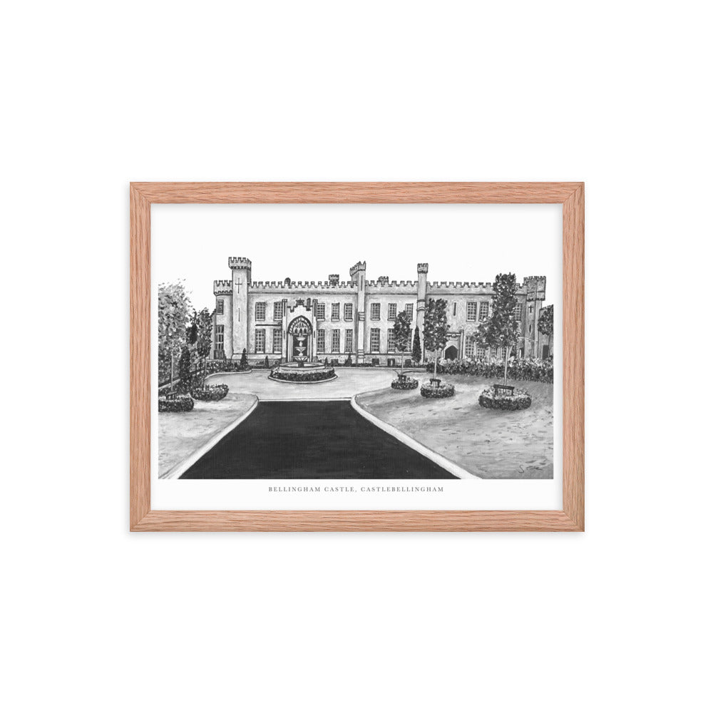 Bellingham Castle Framed Art Print