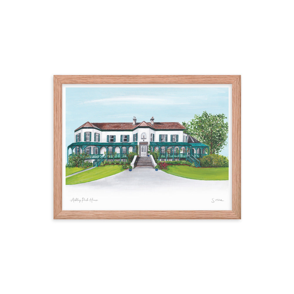 Ashley Park House Framed Art Print