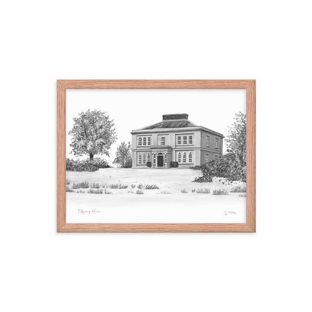 Tullyveery House Framed Art Print