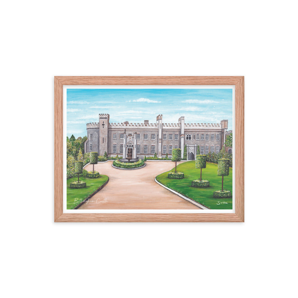Bellingham Castle Full Colour Framed Art Print