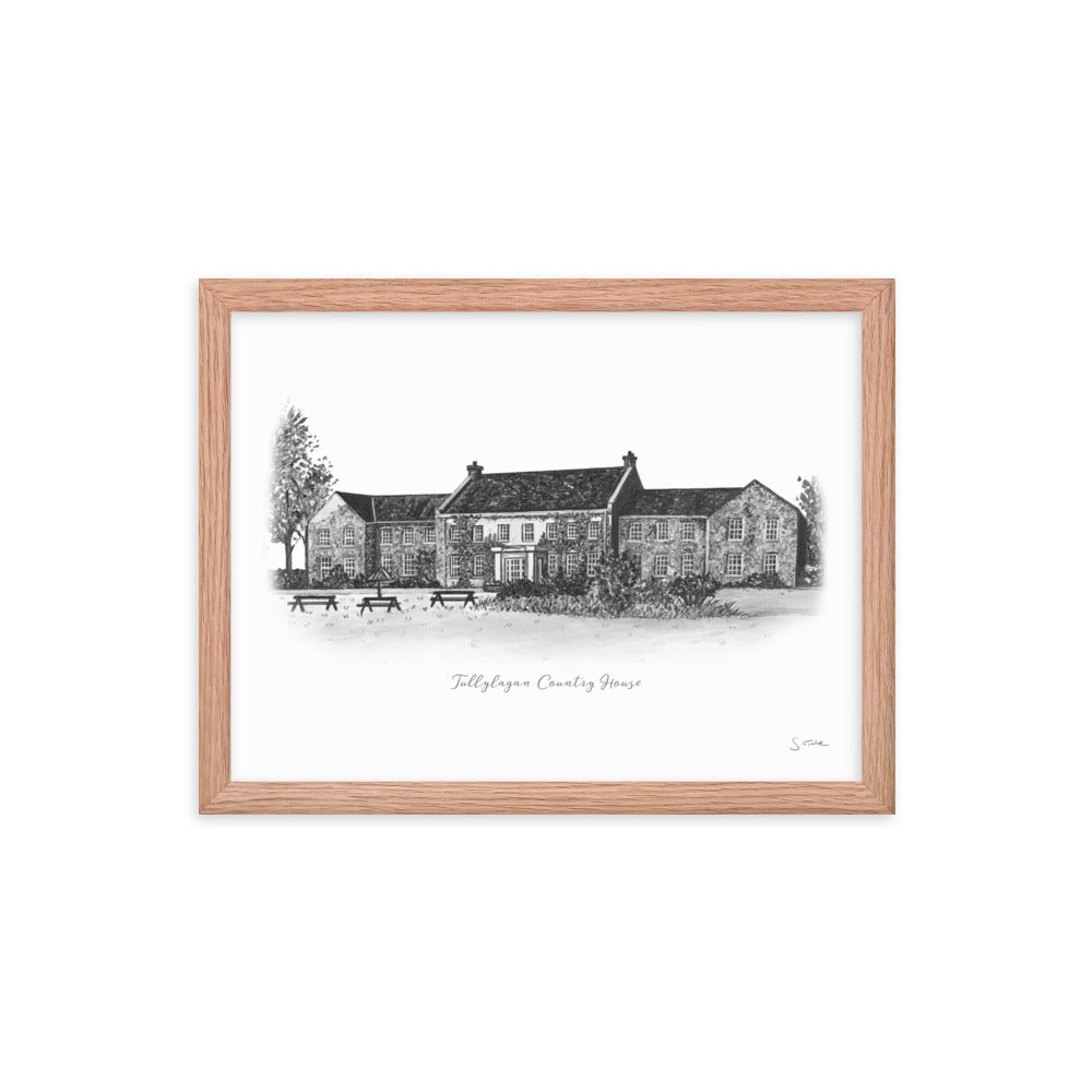 Tullylagan Country House Framed Art Print