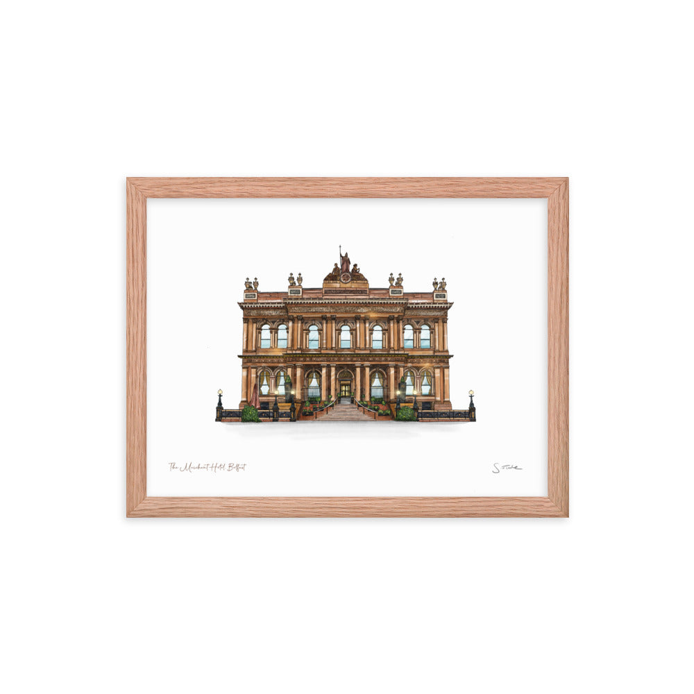 The Merchant Hotel Belfast Framed Art Print