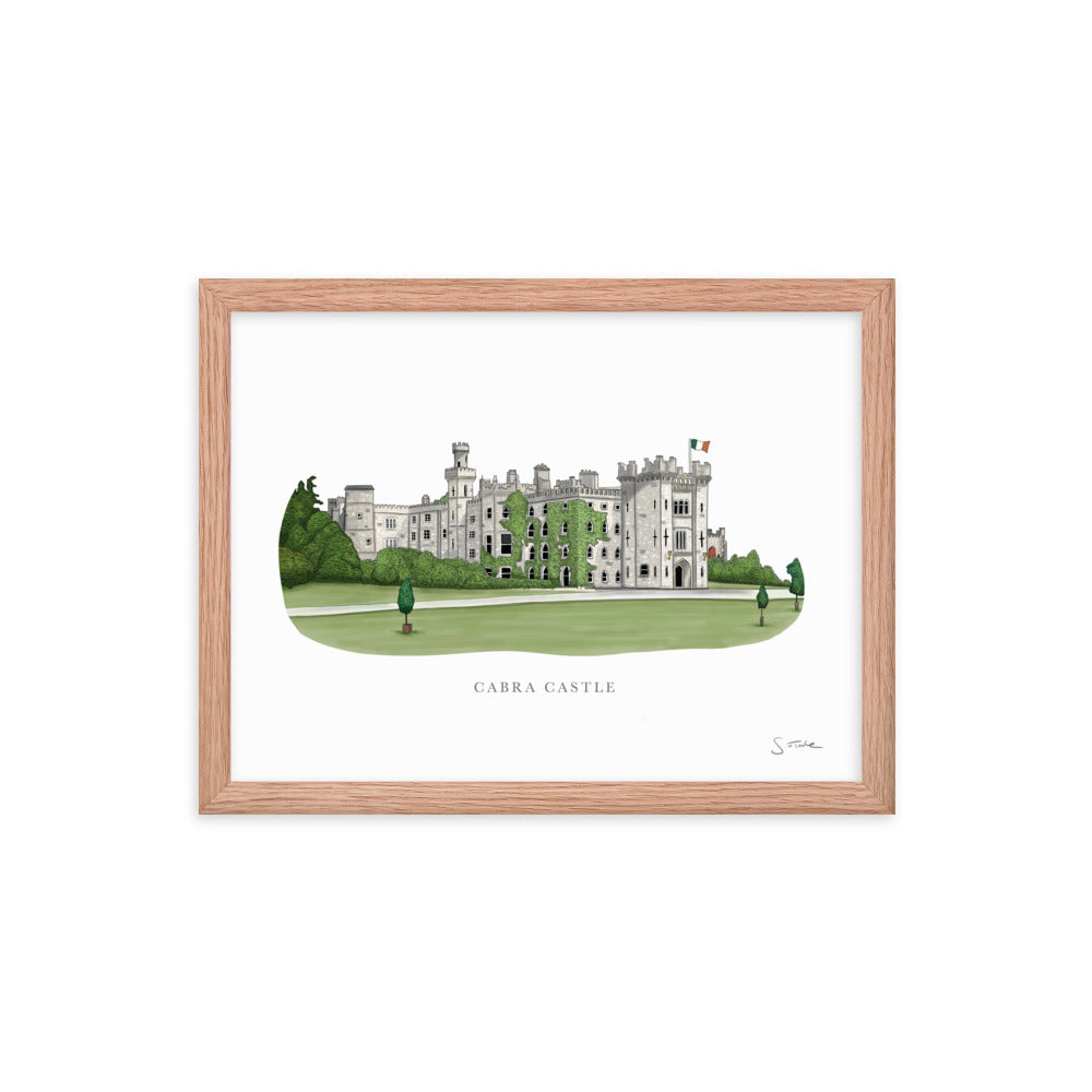 Cabra Castle Framed Art Print