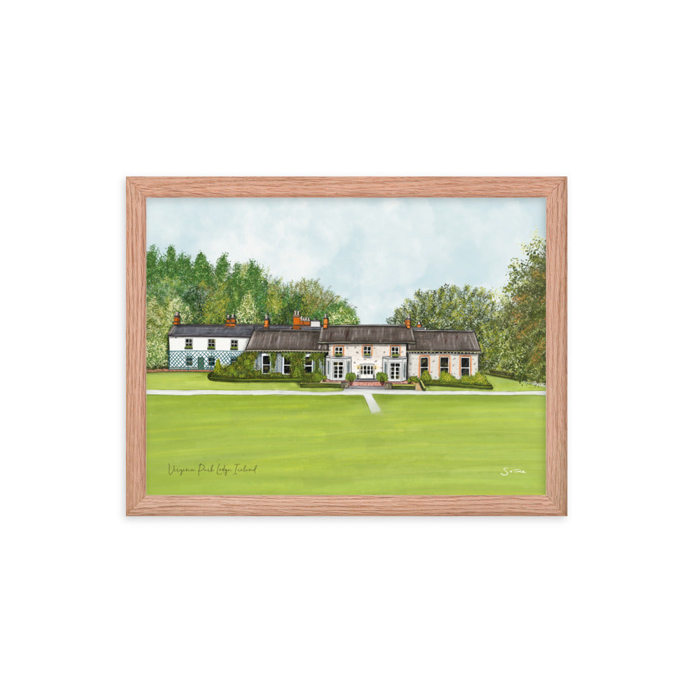 Virginia Park Lodge Framed Art Print