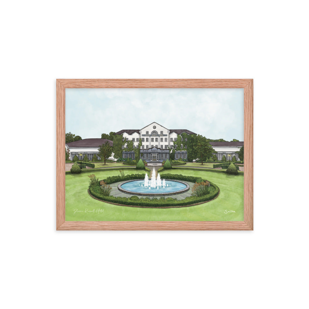 Slieve Russell Hotel Framed Art Print