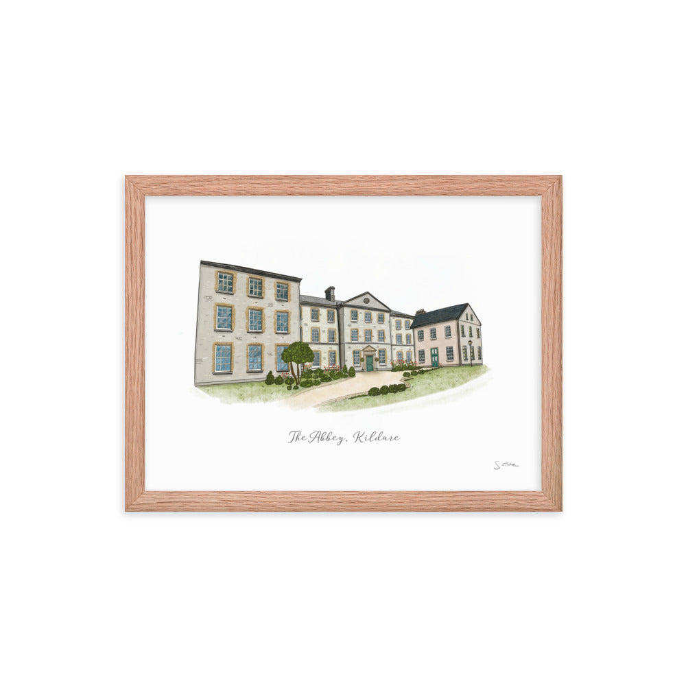 The Abbey Kildare Framed Art Print