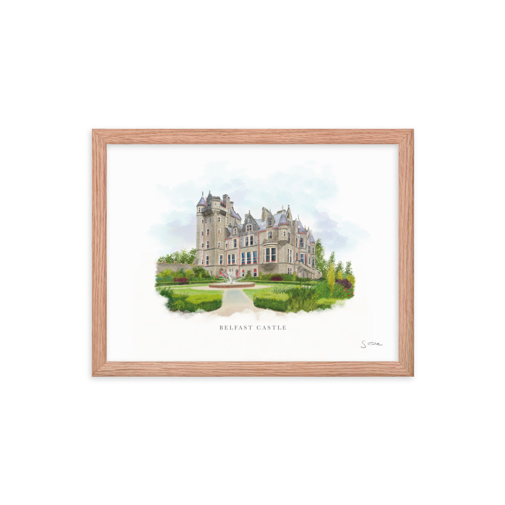 Belfast Castle Framed Art Print