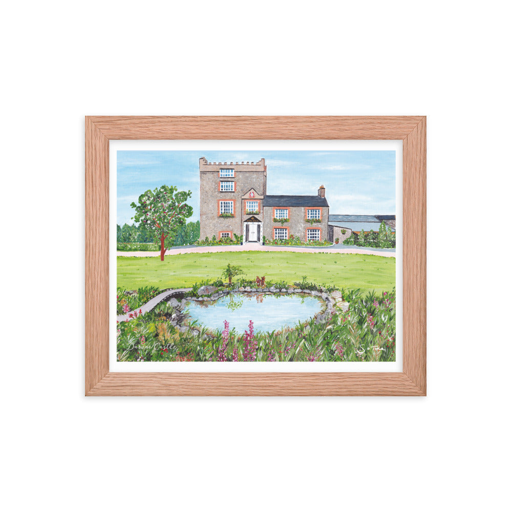 Darver Castle Framed Art Print