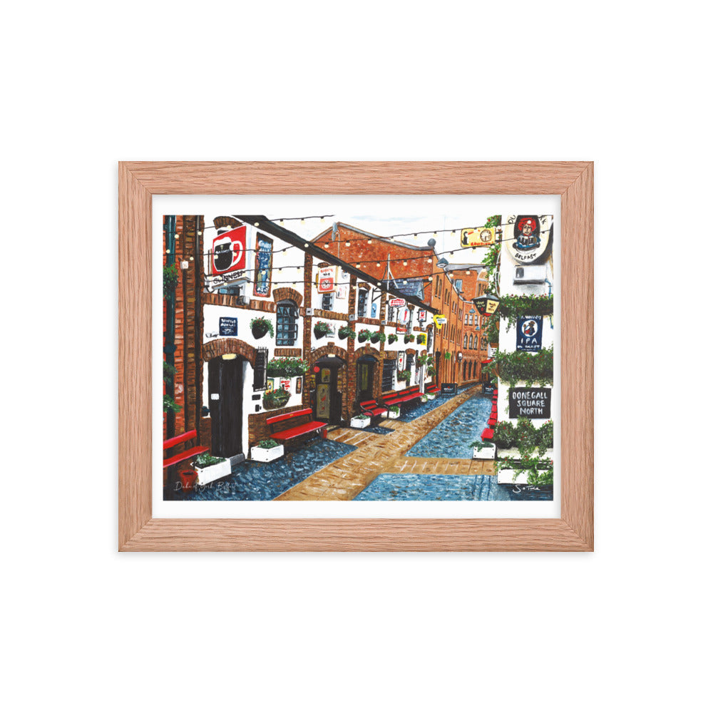 Duke of York Belfast Framed Art Print