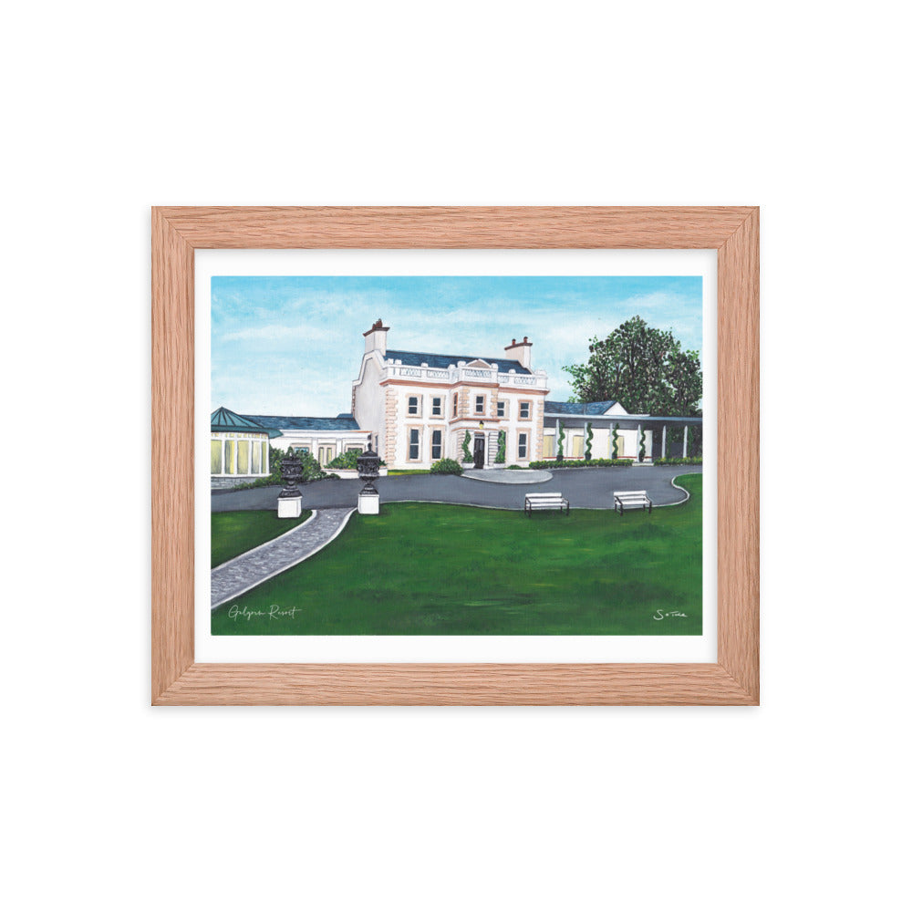 Galgorm Resort Framed Art Print