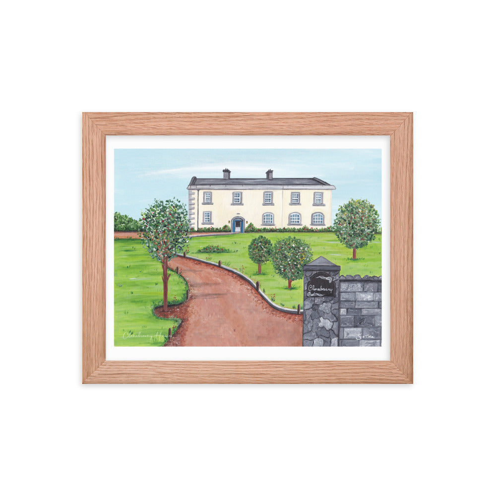 Clonabreany House Framed Art Print