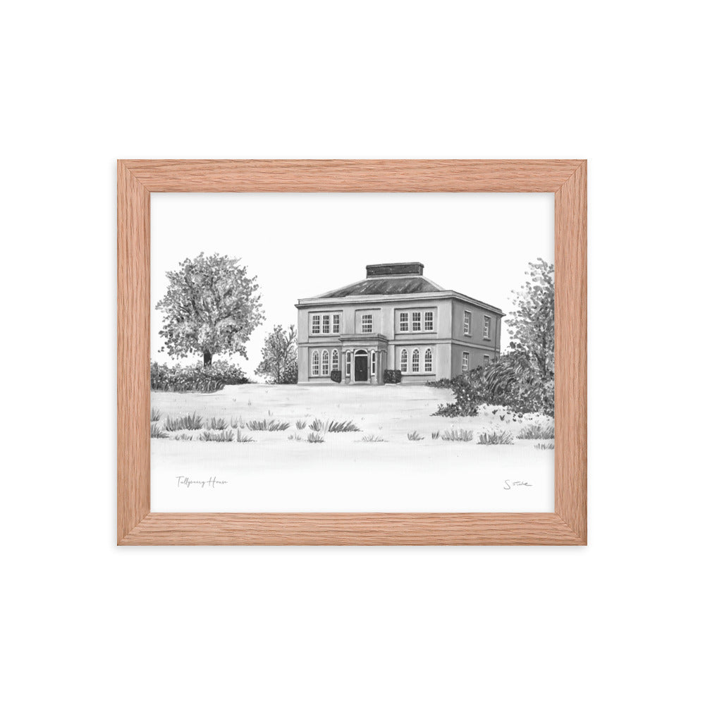 Tullyveery House Framed Art Print