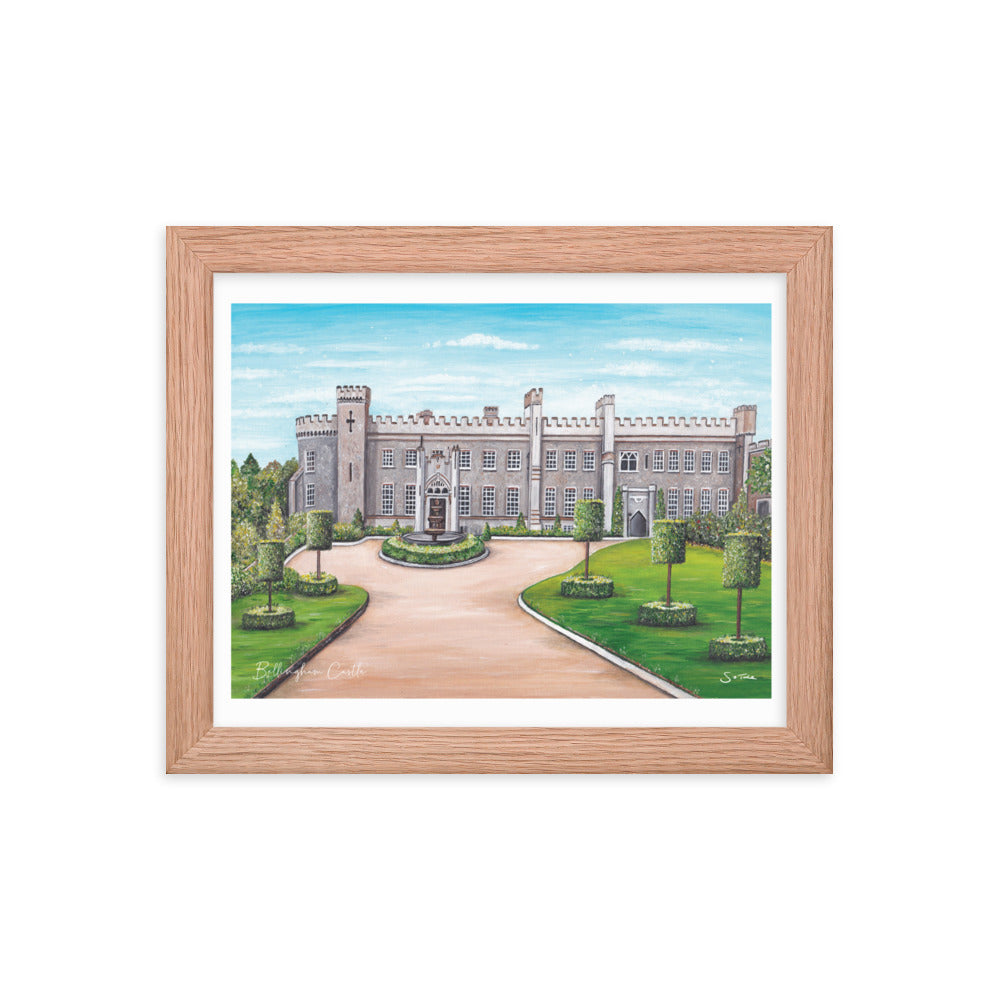 Bellingham Castle Framed Art Print