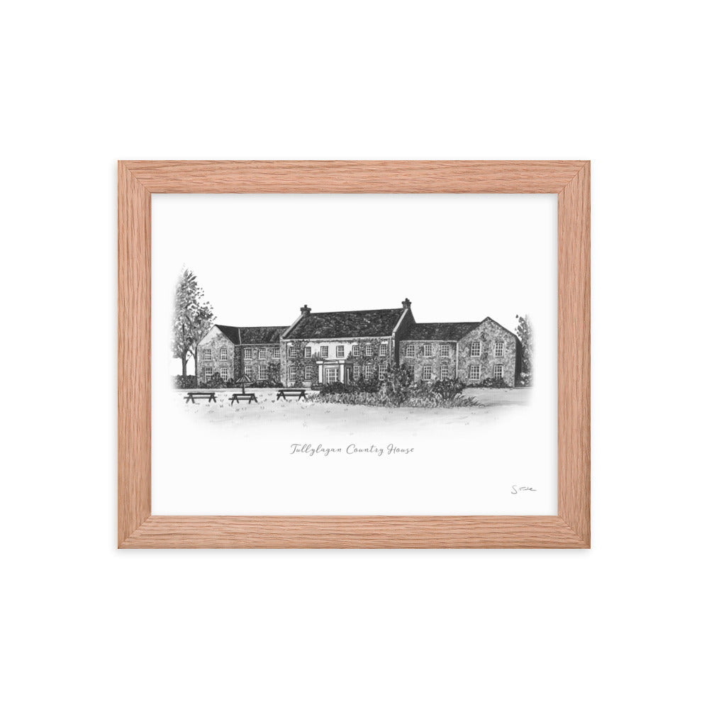 Tullylagan Country House Framed Art Print